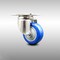 Service Caster 3 Inch 316SS Blue Polyurethane Wheel Swivel Top Plate Caster SCC-SS31620S314-PPUB-BLUE - alternate 1